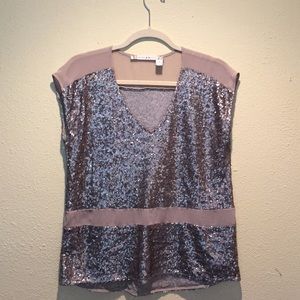 Chelsea & Violet Sequined Top